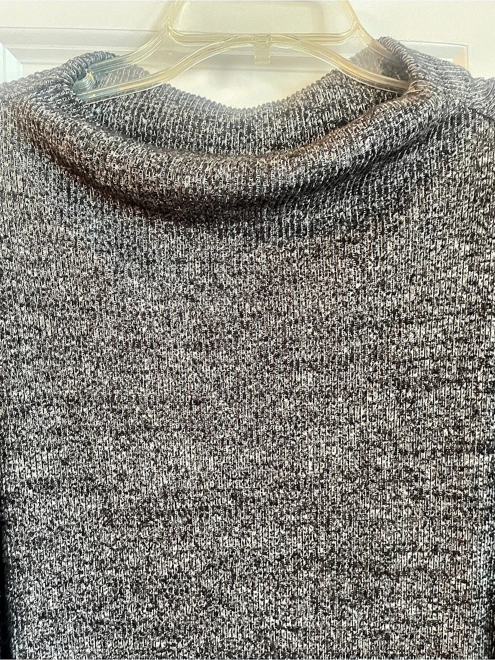 J.Jill Long Sleeve Top in Black & Gray XXL Like New - Picture 4 of 8